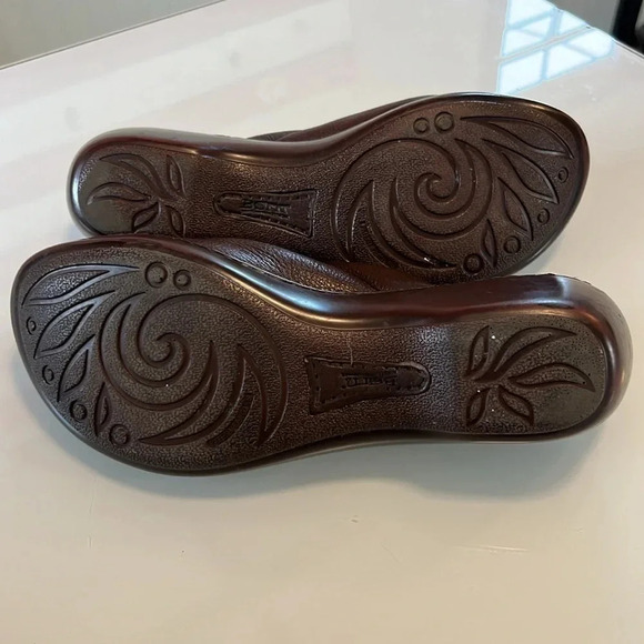 Born Mules Brown Leather women size 9 or 40.5 - Picture 11 of 12